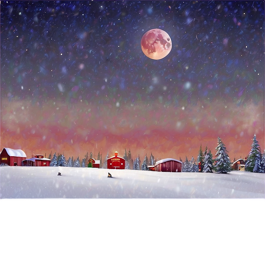 North Pole Winter Solstice Png Bwy24 PNG image