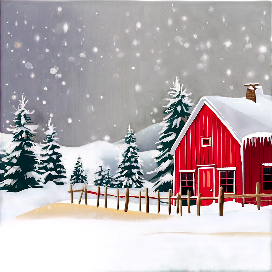 North Pole Winter Wonderland Png Mft PNG image