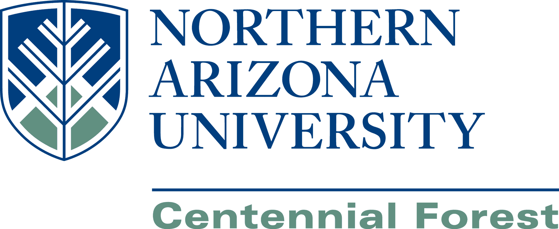 Northern Arizona University Centennial Forest Logo PNG image