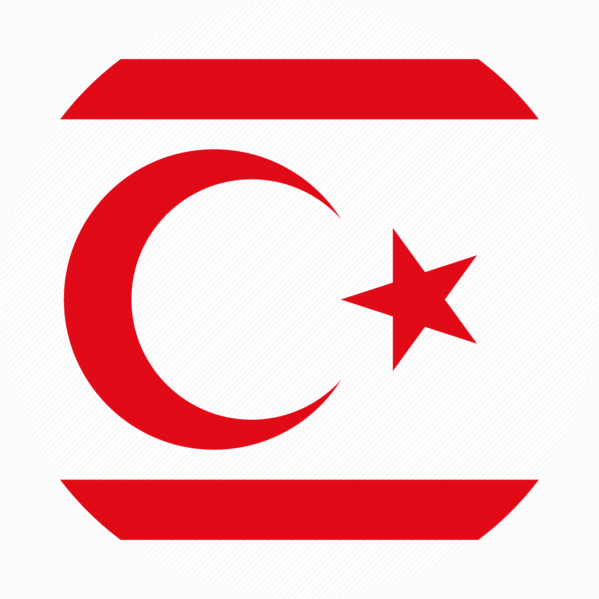 Northern Cyprus Flag Graphic PNG image