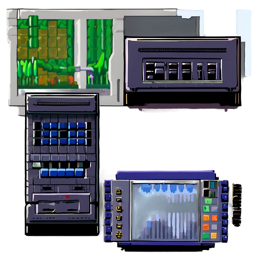 Nostalgic 16 Bit Console Graphics Png Cce PNG image