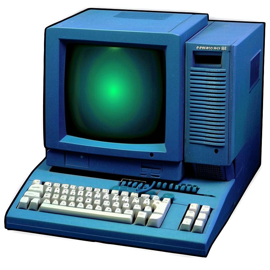 Nostalgic 90s Computer System Png Kxj97 PNG image