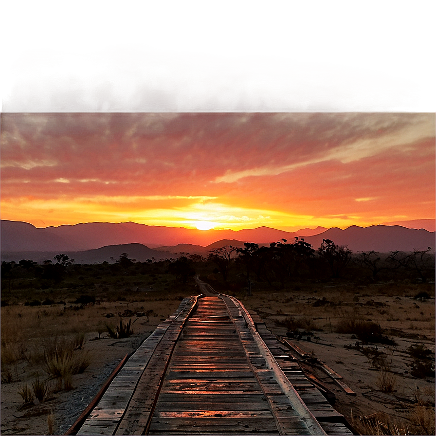 Nostalgic Sunset Horizon Png Ggm84 PNG image