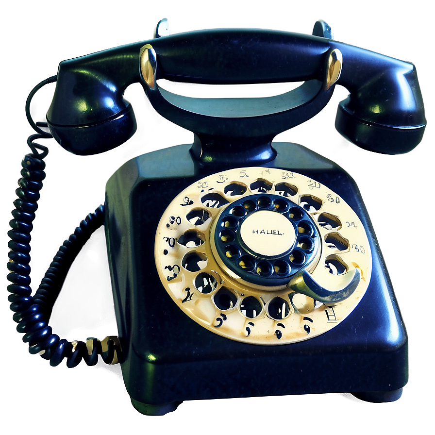 Nostalgic Vintage Phone Png 95 PNG image