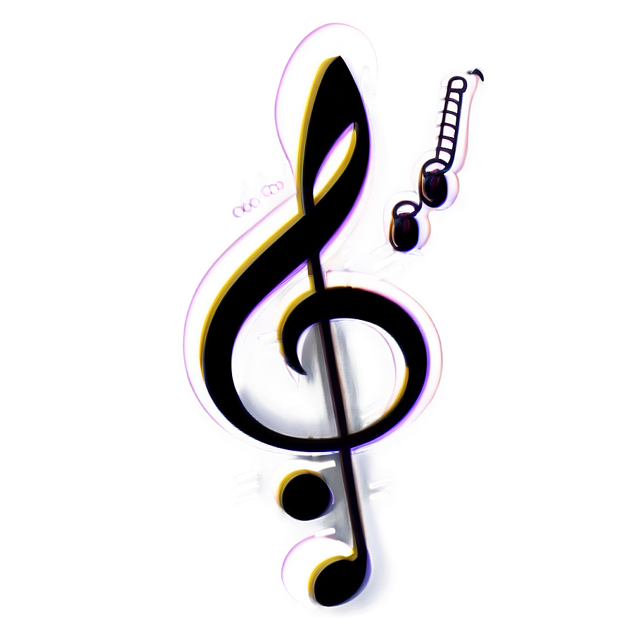 Notas Musicales Silhouette Png 30 PNG image