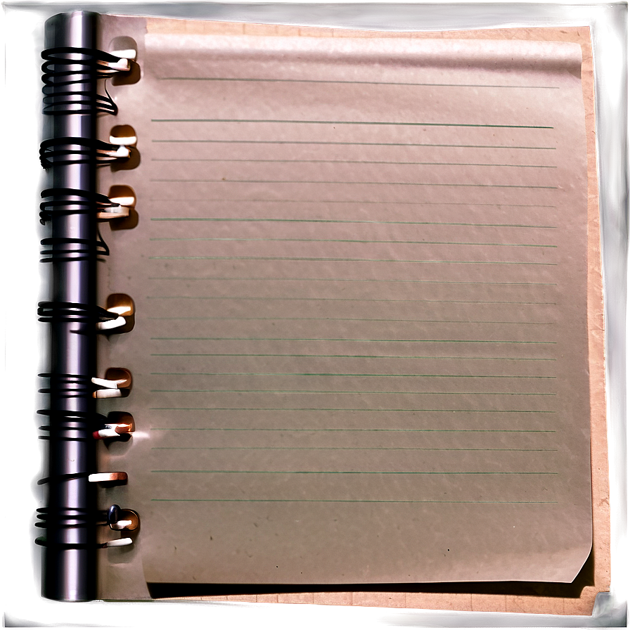 Note Paper Corner Png Cbk PNG image