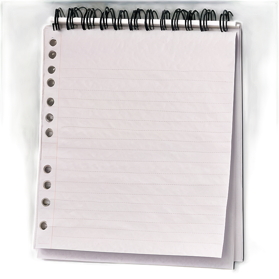 Note Paper Outline Png 06262024 PNG image