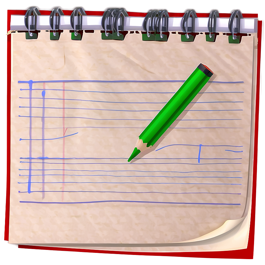 Note Paper With Checkmark Png 06262024 PNG image