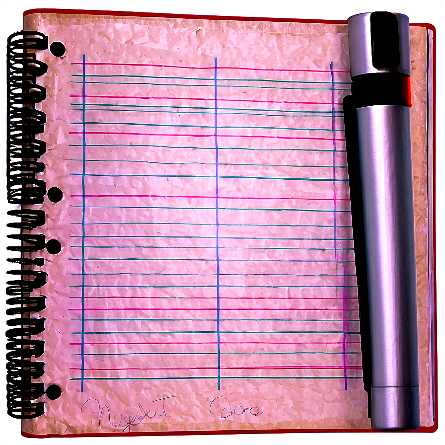 Notebook Paper Sheet With Lines Png Fka PNG image