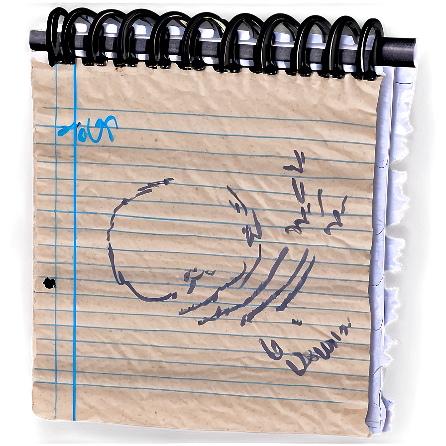 Notebook Paper Tear Png 05252024 PNG image