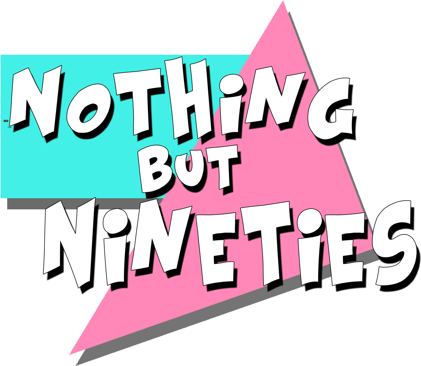Nothing But Nineties Graphic PNG image
