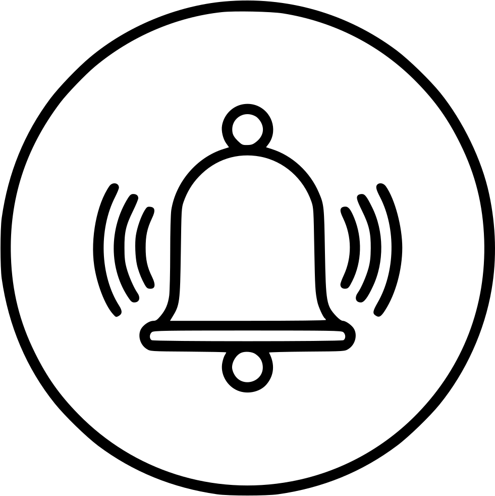 Notification Bell Icon PNG image