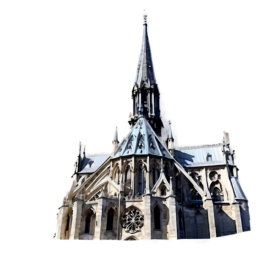 Notre Dame French Gothic Png Rwc35 PNG image