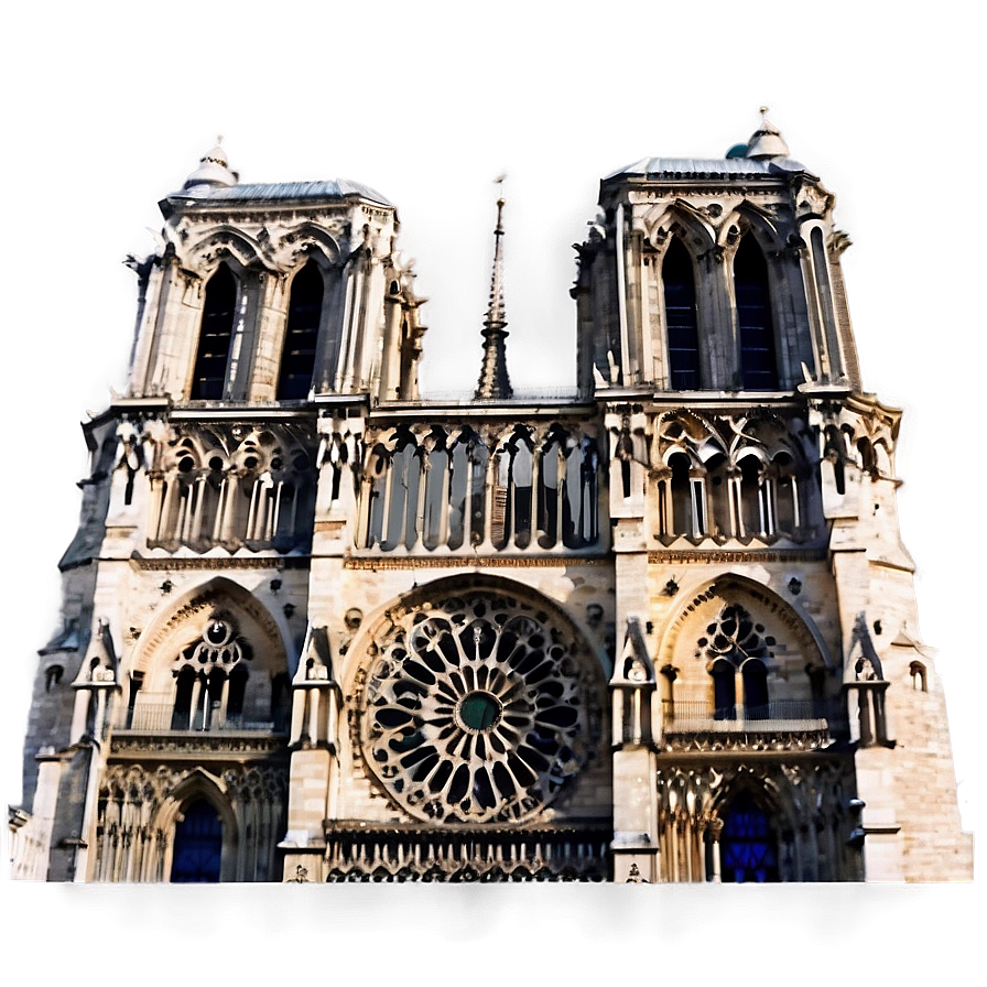 Notre Dame Gothic Architecture Png 71 PNG image