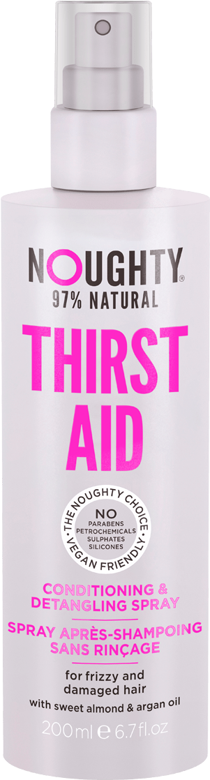 Noughty Thirst Aid Conditioning Detangling Spray PNG image