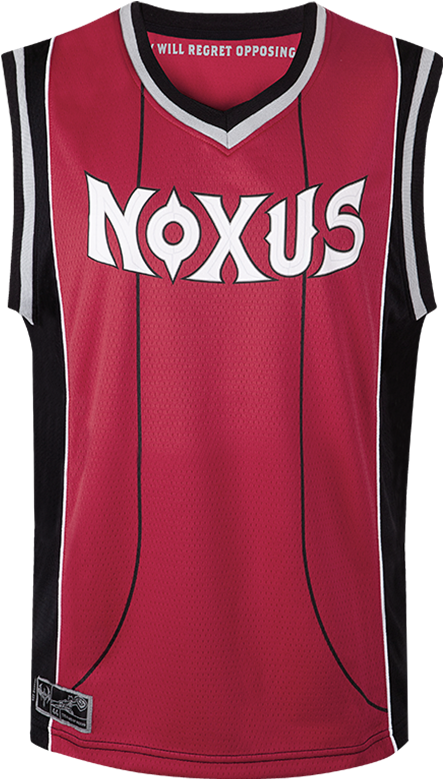 Noxus Basketball Jersey Design PNG image