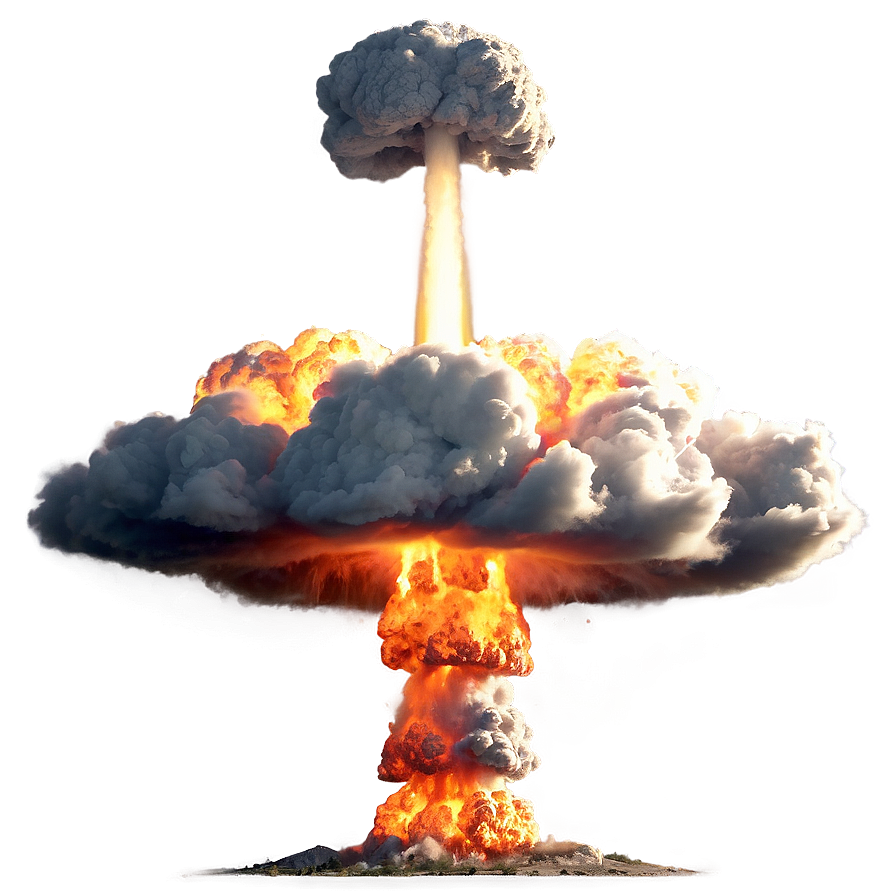 Nuclear Bomb Explosion Png Ddv30 PNG image