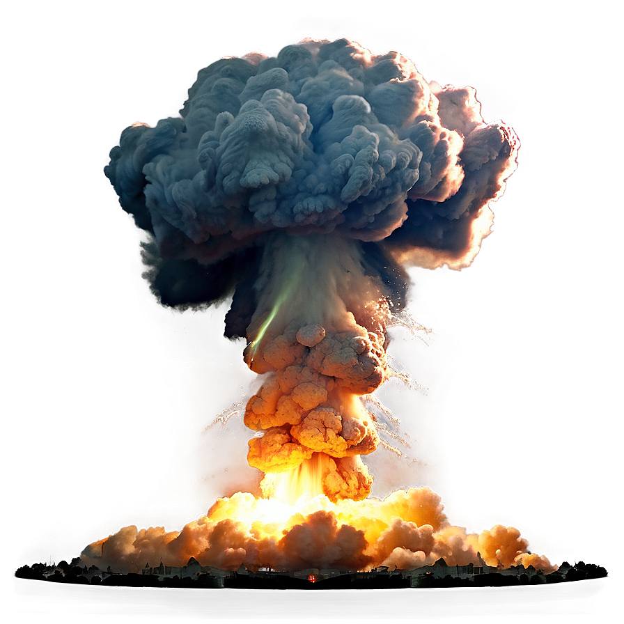 Nuclear Explosion Fireball Png 05252024 PNG image