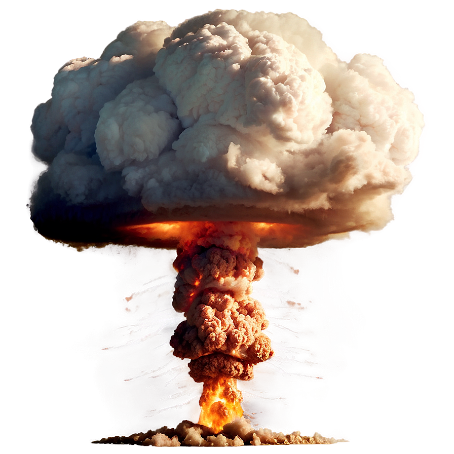 Nuclear Explosion Transparent Image Png Mux PNG image