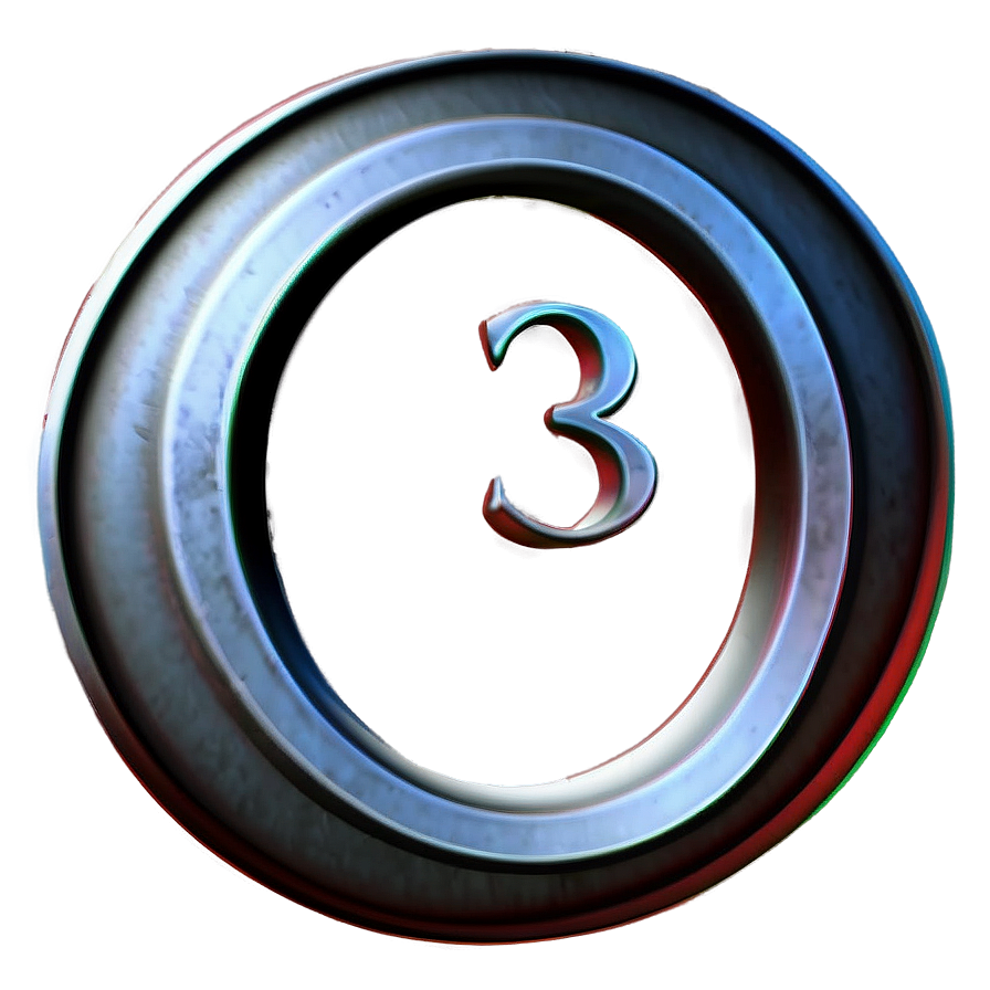 Number 3 In Circle Png Pks93 PNG image
