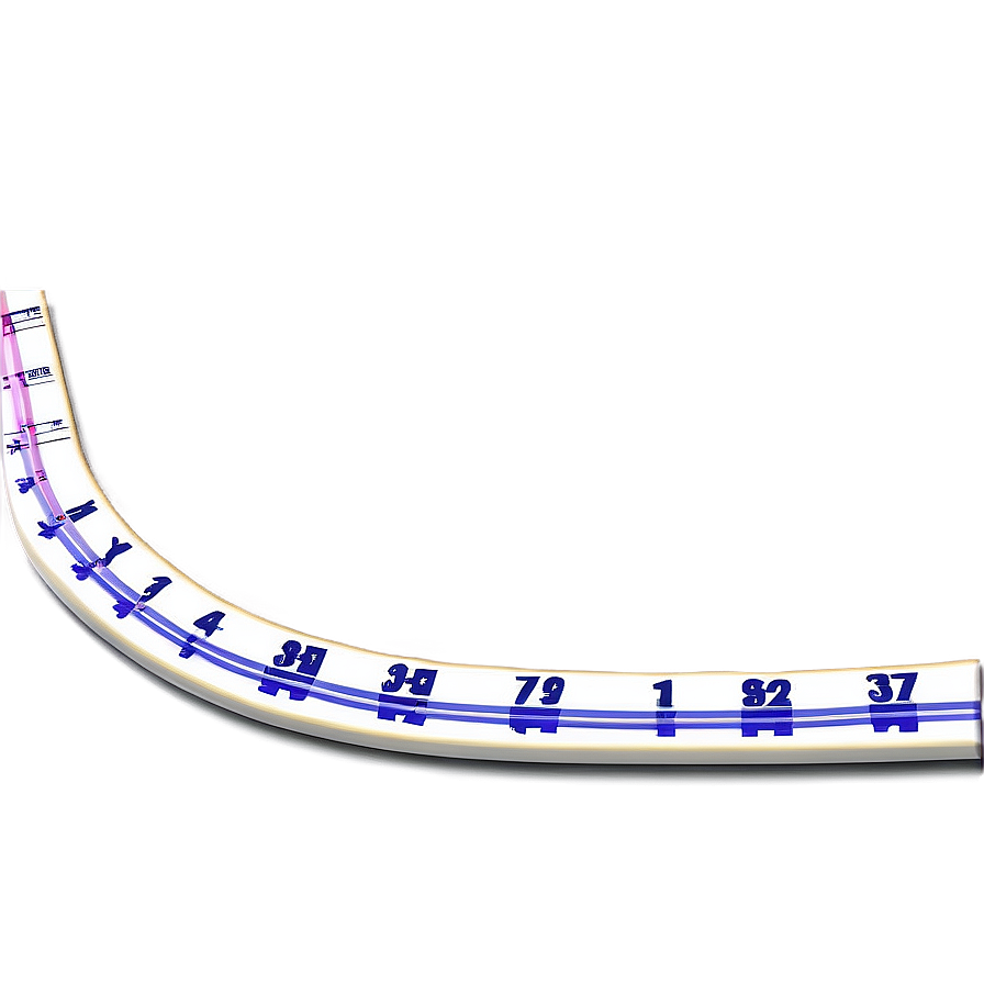 Number Line For Learning Numbers Png Grq PNG image