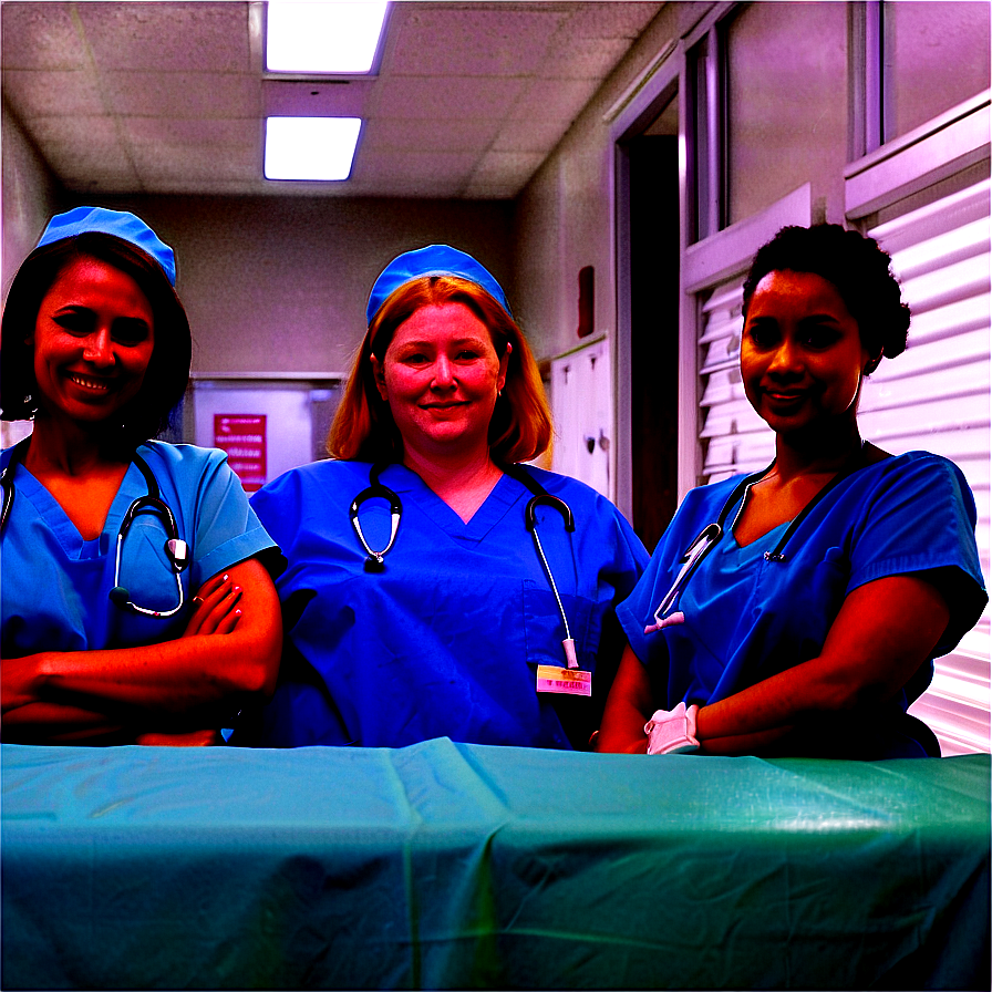 Nurse And Surgical Team Png 05242024 PNG image