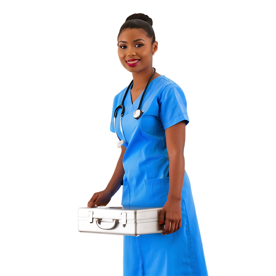 Nurse With First Aid Kit Png Yyc PNG image
