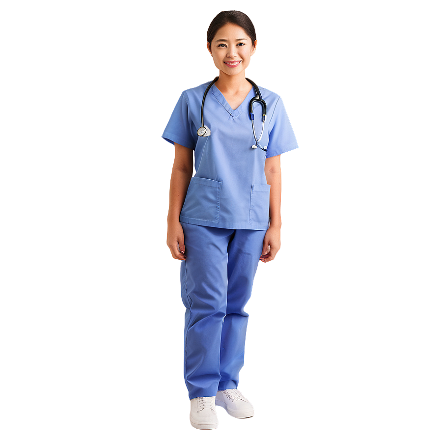 Nurse With Stethoscope Png Oif91 PNG image