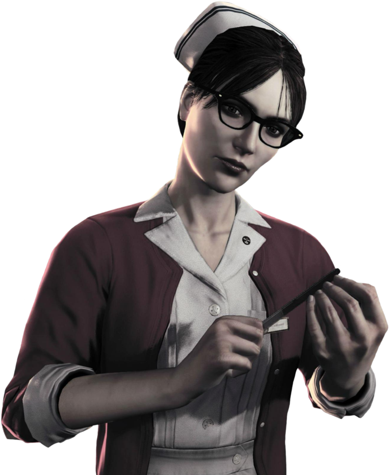 Nurse With Syringe3 D Character PNG image