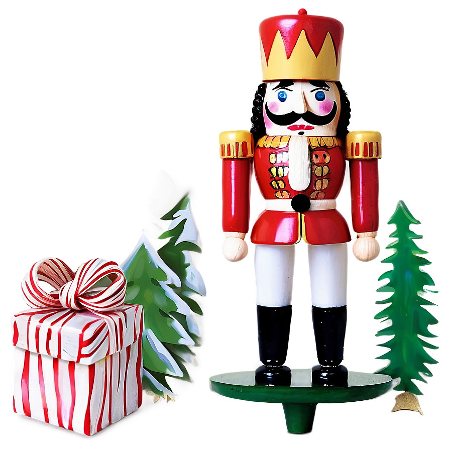 Nutcracker Christmas Decor Png 06122024 PNG image