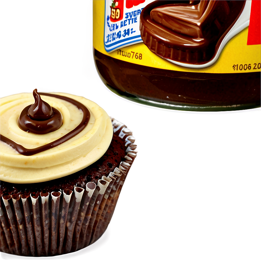 Nutella Cupcakes Png 06112024 PNG image