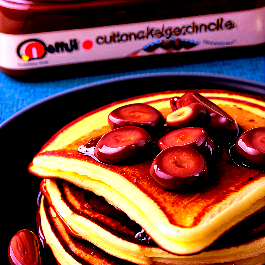 Nutella Pancakes Png Dil PNG image