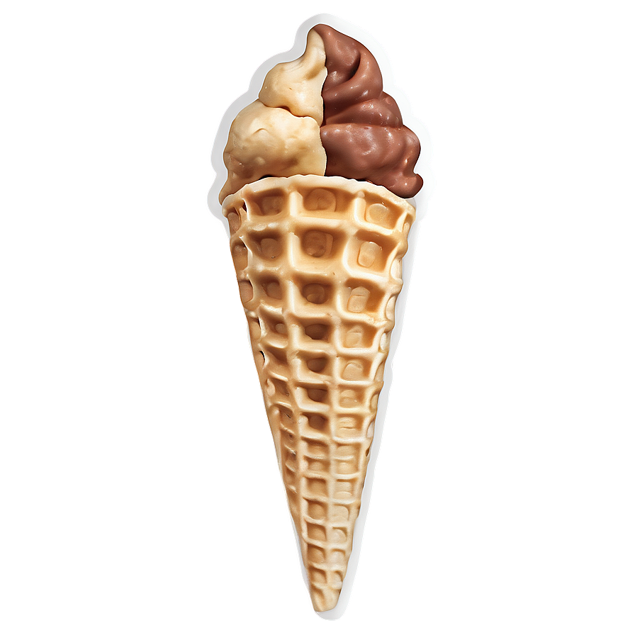 Nutty Waffle Cone Png 46 PNG image