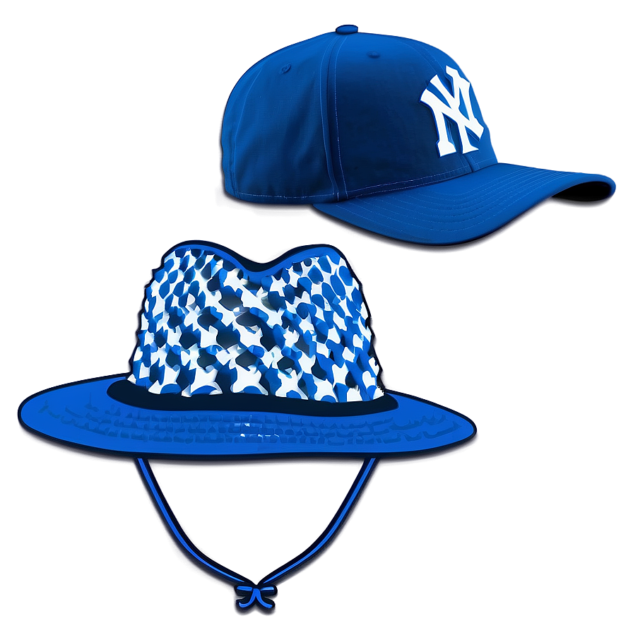 Ny Hat In Blue Color Png 79 PNG image