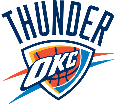 O K C Thunder Basketball Team Logo PNG image