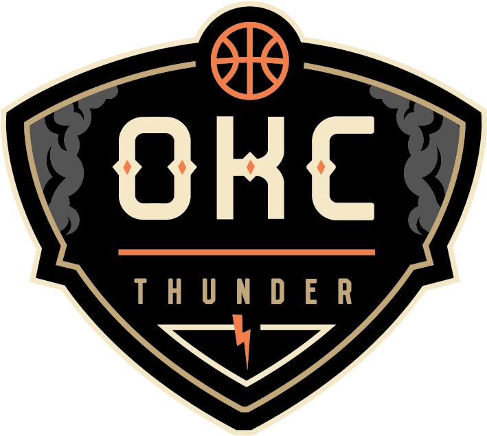 O K C Thunder Logo PNG image