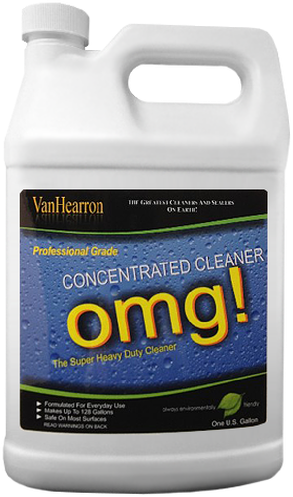 O M G Concentrated Cleaner Bottle PNG image