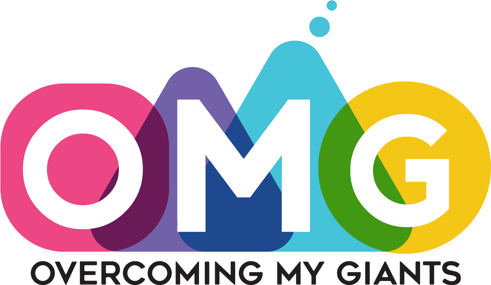 O M G Overcoming My Giants Logo PNG image