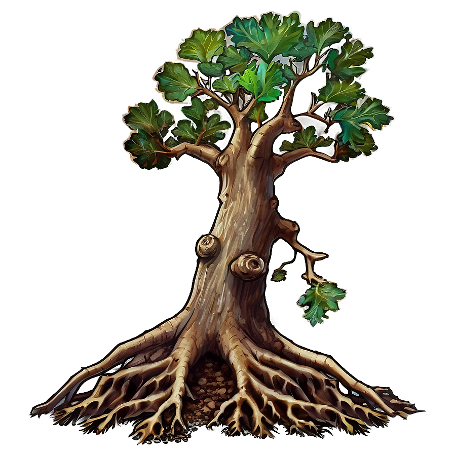 Oak Tree Root Png Opr PNG image