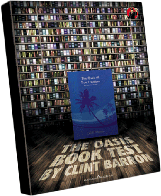 Oasis Book Test Clint Barron PNG image