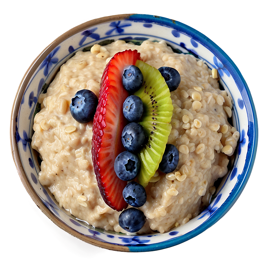 Oatmeal With Fruits Png 36 PNG image