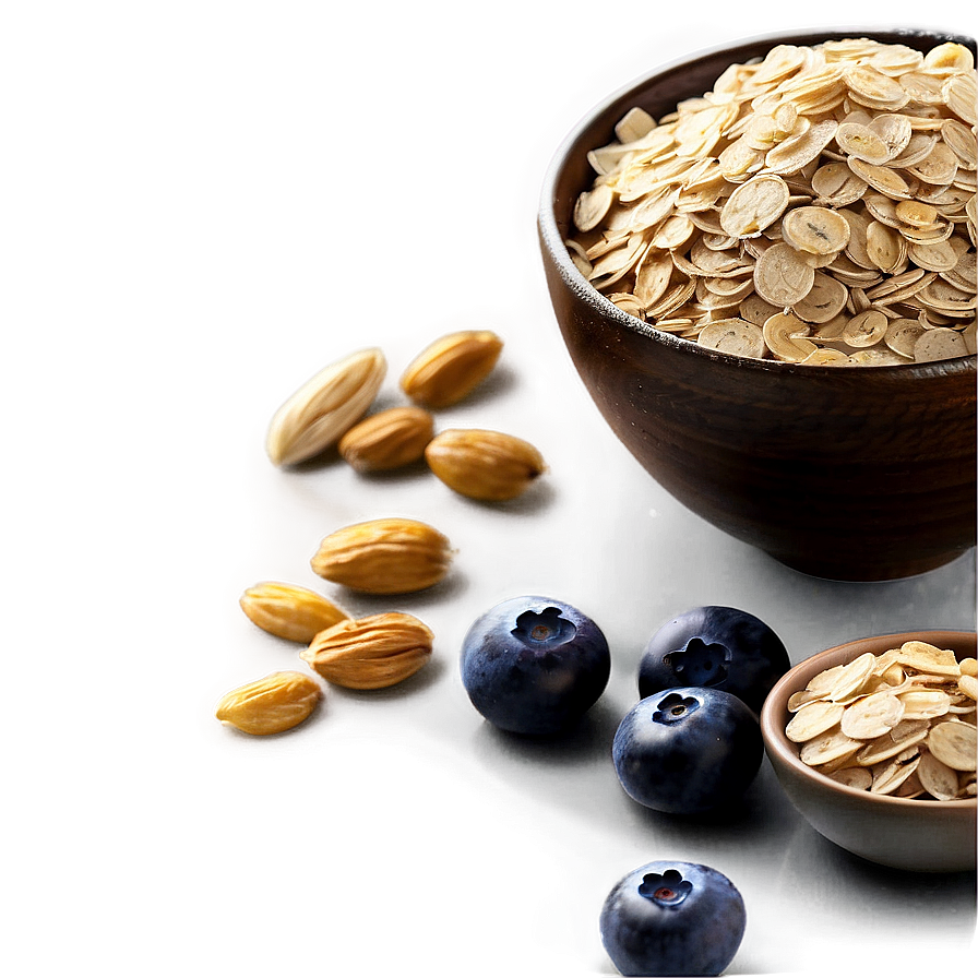 Oats With Blueberries Png Jwf PNG image