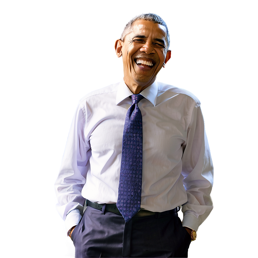 Obama Laughing Png 65 PNG image