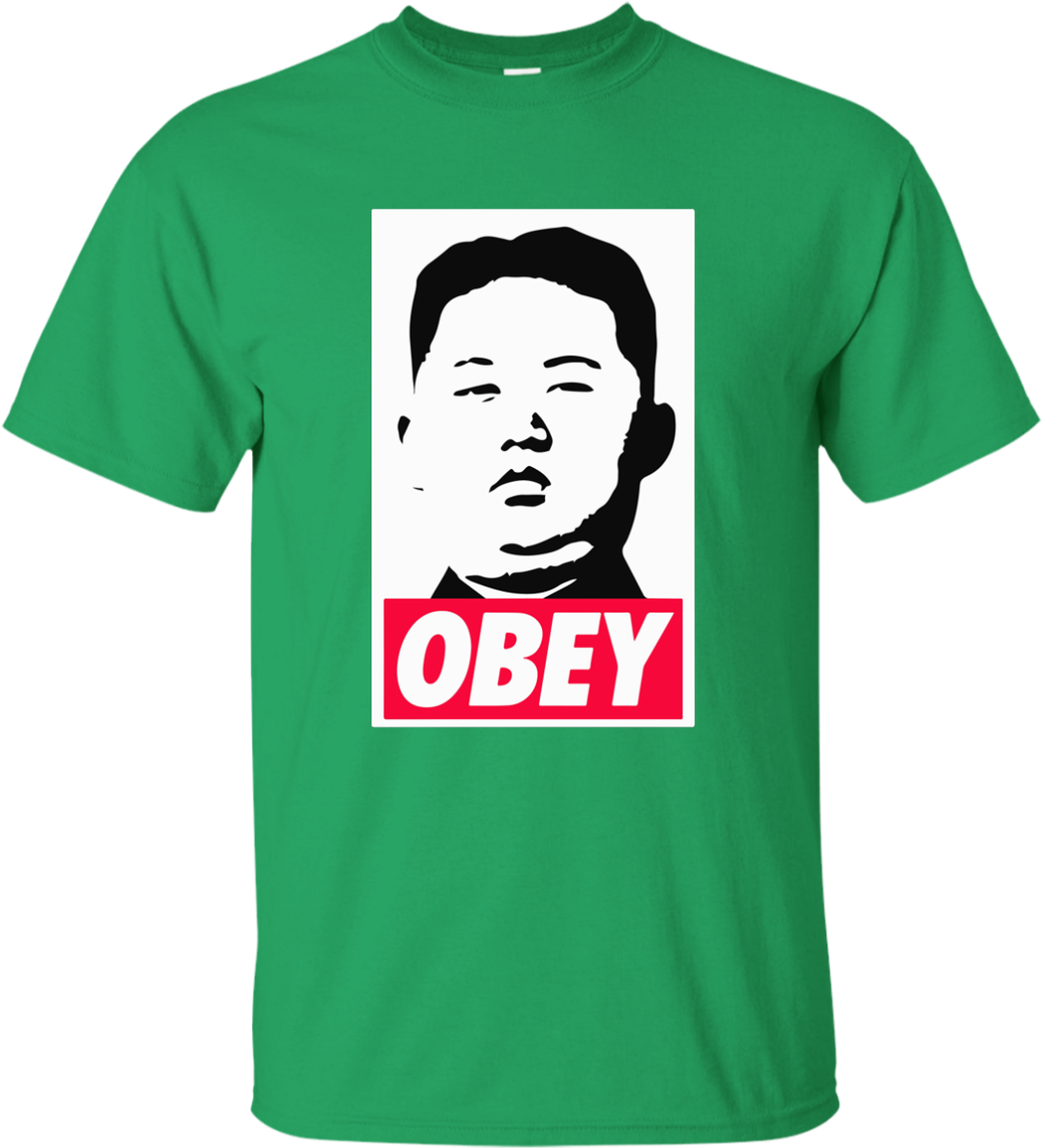 Obey Graphic Tshirt Design PNG image