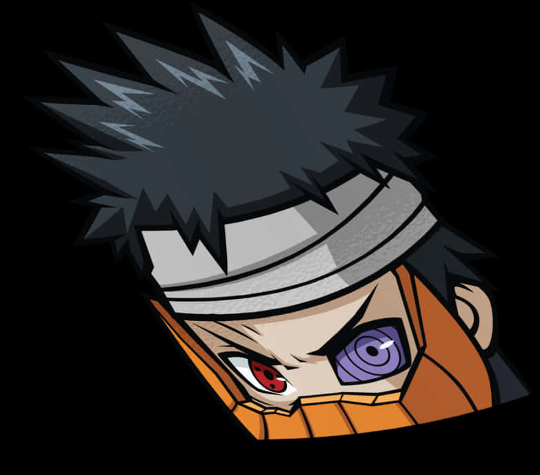 Obito Uchiha Anime Character PNG image