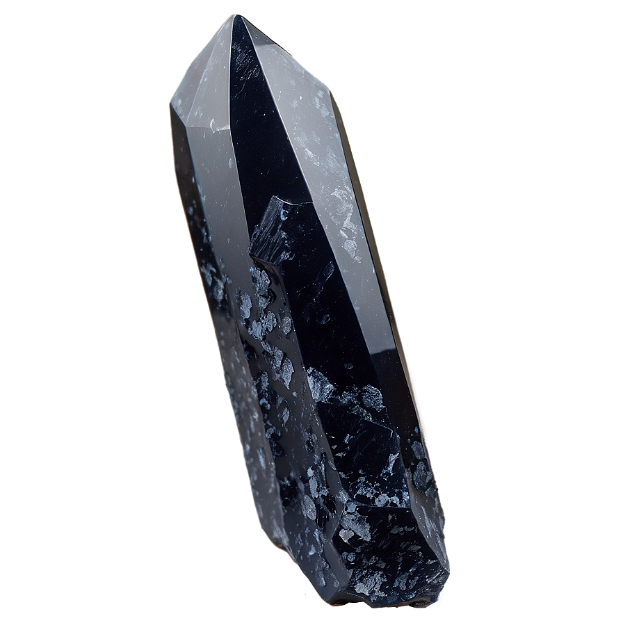 Obsidian Mineral Sample Png 06272024 PNG image