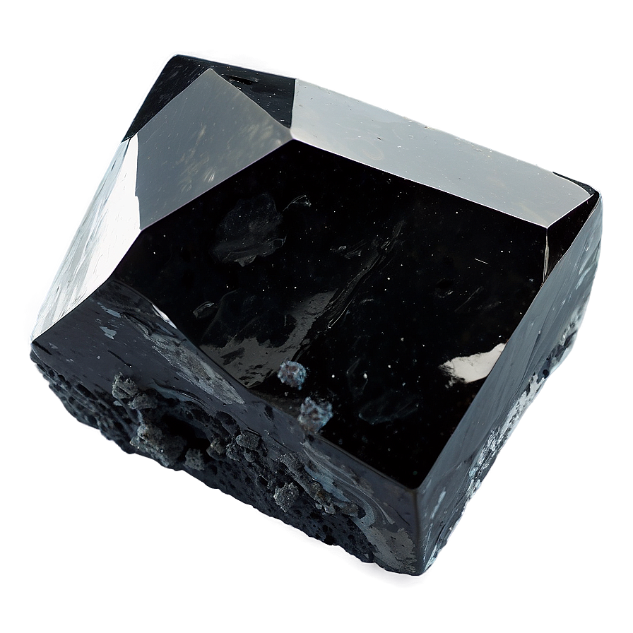 Obsidian Mineral Sample Png Vjf PNG image