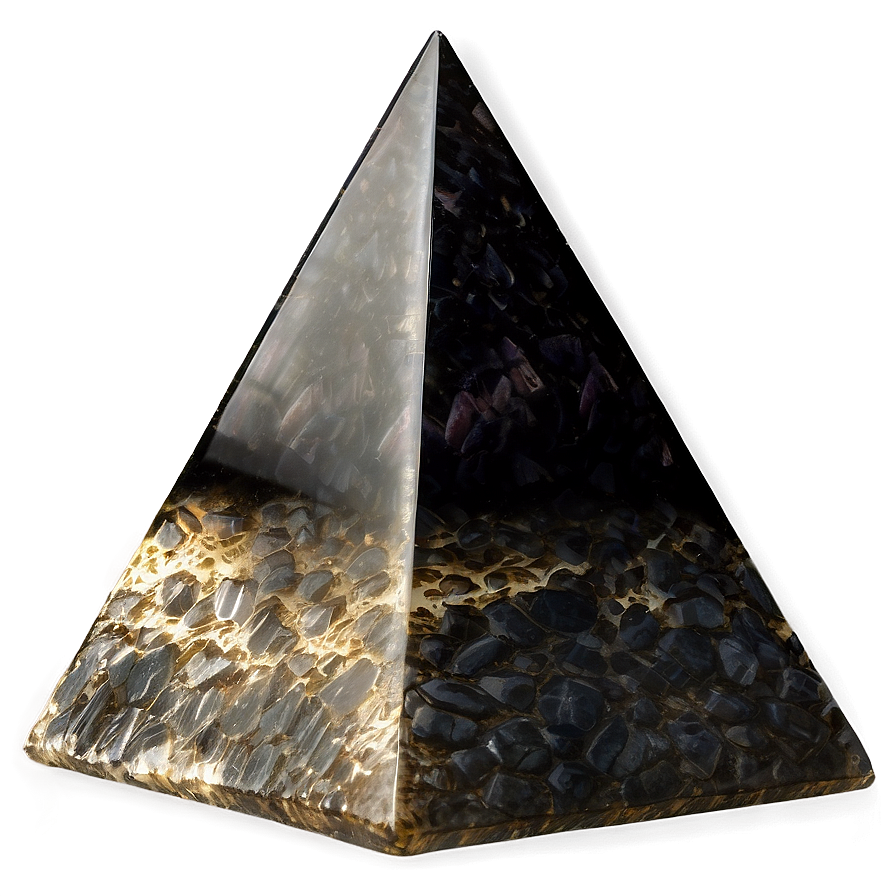 Obsidian Pyramid Energy Png Bwa22 PNG image