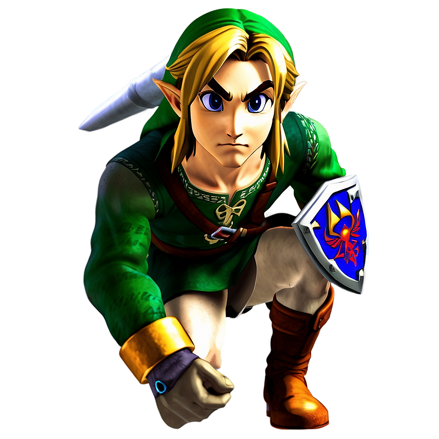 Ocarina Of Time Link Png 05212024 PNG image