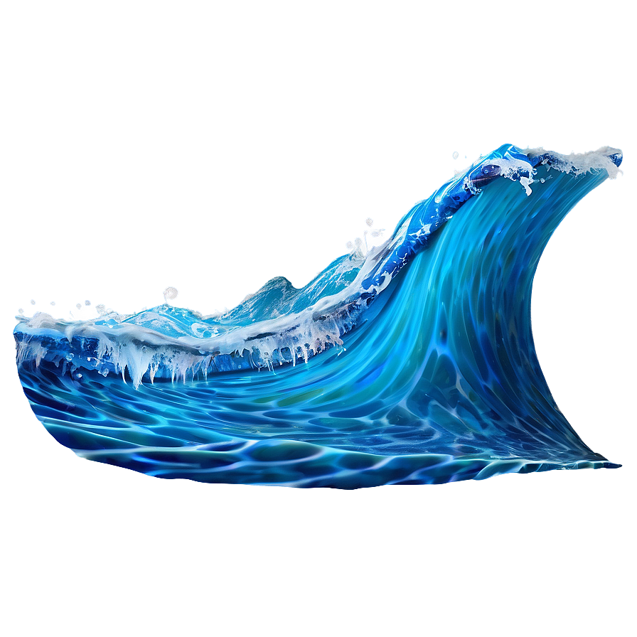 Ocean Blue Waves Png Nif94 PNG image